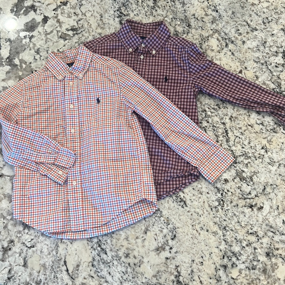 2 Polo button down size 5